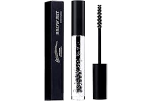 FELLFLYING Gel De Fixation Des Sourcils Transparent, Liquide Coiffant Pour Les Sourcils Avec Brosse À Mascara, Gel À Sourcils Transparent Imperméable Longue Durée Et Non Marquant
