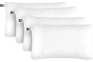 HAPPERS Relleno de Cojín de Fibra Hueca Pack 4 50x60