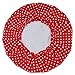 JODA Red and White Polka Dot Shower Cap