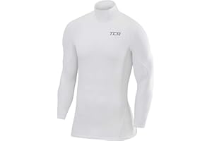 TCA SuperThermal T-Shirt Thermique Manches Longues Couche de Base de Compression pour Le Football et la Course pour Homme