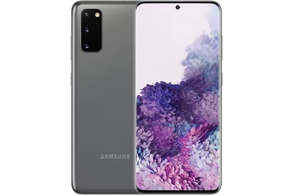 2020 Samsung Galaxy S20 5G 128GB, Gris Cósmico (Reacondicionado)