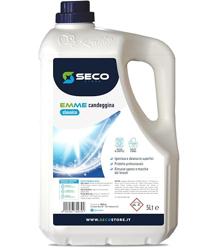 Ace Candeggina Fresco Profumo – Multipulito, 5 Pezzi Da 1 L – Igienizza, Sbianca E Sgrassa