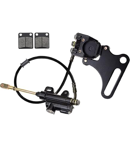 Kit Frein Complet Moto/Quad 50-125cc GOOFIT | Pompe + Flexible 550mm + Plaquettes | Pour Dirt Bike, Scooter, ATV Chinois
