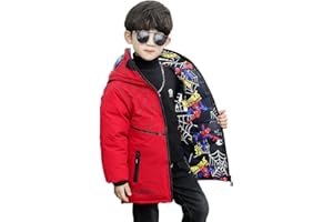 Nemopter Cappotto Bambino Ragazzo Inverno Giacche Cappotto con Cappuccio Ragazzi Felpa Con Cappuccio da Cartoni Animati Per Bambini