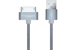 Froggen Cavo iPhone 4s, 30-Pin USB Sync e Nylon Cavo di Caricamento Compatibile con iPhone 4s / 4 / 3G / 3GS, Compatibile con Pad 1 2 3 e Pod