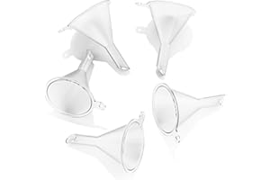iSnuff Mini Funnel Small Funnel 5-Pack for Lab Bottles, Sand Art, Perfumes, Spices, Essential Oils & Recreational Activities