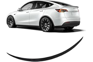 BONRYAN Spoiler Tesla Model y 2020 2021 2022 Accessoires Tesla Model y Original Spoiler arrière lèvre d'aile Noir Mat