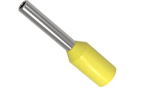 AUPROTEC Embouts de câble 0,34-50 mm² isolés Gaines d'extrêmité de Cables 10-1000 unité sélection: (500 pièces, 0.34 mm² Jaune)