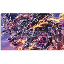 Tappetino Da Gioco Yugioh Red-Eyes Black Dragon - Morbido E Antiscivolo, Perfetto Per CCG!