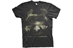Metallica Men's Master of Puppets Distressed
