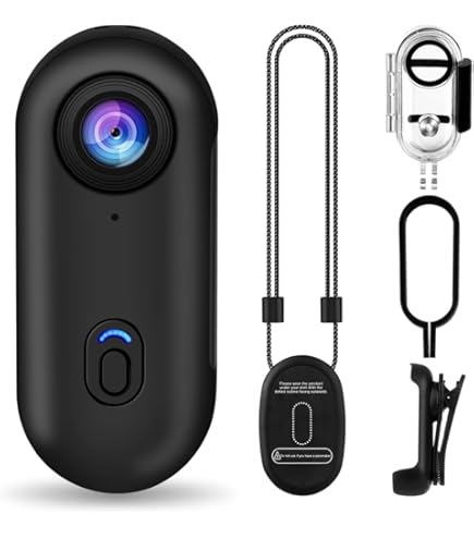 Mini caméra DV de sport manuelle pour 1080P Button 1080 Body Camcorder Full Acti