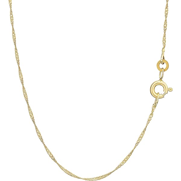 Ancora Diamantato Catena Oro 333 1,8 MM 45 CM Giallo Massiccio 8 - Foto 12