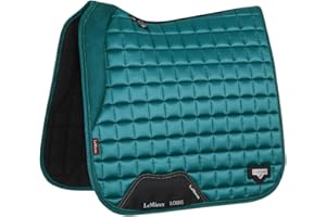 LeMieux Loire Tapis de Selle carré en Satin pour Dressage