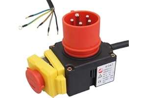 ATIKA Ersatzteil | 400V Schalter KEDU KOA7 (Phasenwender) für Holzspalter ASP 8 N