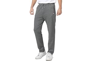 JustSun Pantalon Chandal Hombre Algodon Deporte Pantalones