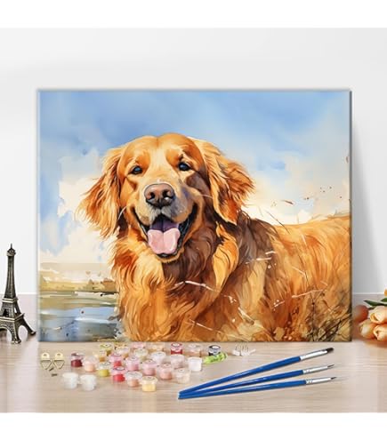 Schilderen op Nummer Honden PBN454 – De Hobby Planeet