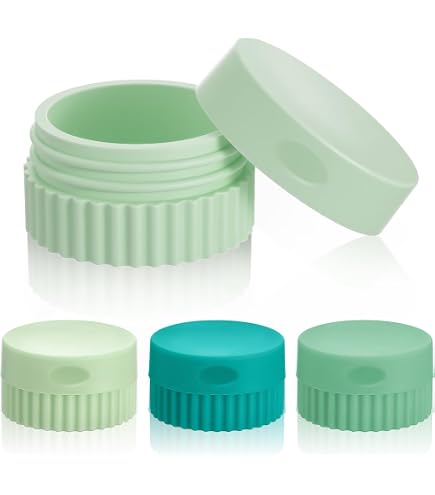 Accessoires Voyage Légers Kit De 4 Flacons Voyage Silicone 100 Ml - Avec Sac Étanche Pour Toiletries Contenitori Viaggio Liquidi 100 Ml