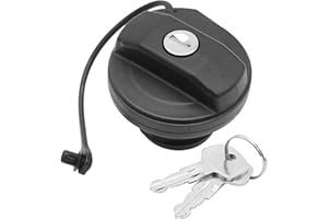 JUUDDENPARTS WLD500200 Locking Fuel Cap Fuel Tank Filler Cover with Keys, Replacement for Land Rover Defender 90 110 130, Replaces WLD500200