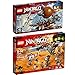 Produktbild Lego Ninjago 2er Set 70592 70603 Schatzgräber M.E.C. + Kommando-Zeppelin