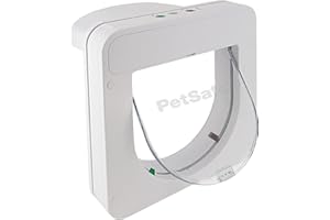 ‎PETSAFE PetSafe Petporte smart Flap Mikrochip Katzenklappe, Automatischer Zugang mit Chip-Erkennung, Für Katzen bis 7 kg