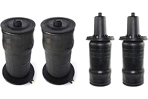 GLOSSY AUTO PARTS 4 bolsas de absorción de aire con suspensión delantera y trasera izquierda y derecha para Range Rover P38 MK II 4.0L 4.6L 1995-2002 REB101470 RKB101460