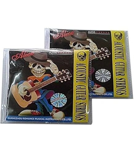 Alice Alice Acoustic Guitar 1st/2nd/3rd String Stainless