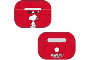Head Case Designs sous Licence Officielle Peanuts Snoopy Amusement du Personnage Vinyle Autocollant Peau Autocollant Couverture Compatible avec Apple AirPods Pro