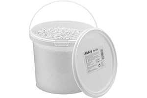 Hubey Perlit do roślin – wiadro 6 l – drenaż – magazynowanie tlenu, magazynowanie wilgoci – ulepszanie gleby