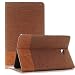 Produktbild elecfan 10.1'' Samsung Galaxy Tab A Hülle, Premium PU Leder Book Tasche Hülle Case Auto Schlaf Aufwachen Funktion für Galaxy Tab A 10.1 Zoll SM-T580N / SM-T585N (Tab A 10.1, SWZ-Hellbraun)
