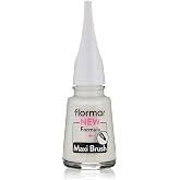 Flormar Klasik Parlak Bitişli Y&uuml;ksek Pigmentli Oje - Nail Enamel- 310 Snow Whıte New- 8682536035859