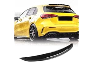 CLEAE Spoiler Posteriore dell'Auto per Mercedes-Benz Classe A W177 A180 A200 A35 A45 AMG A180 A160 A220 A250, Protezione Portellone Posteriore Spoiler Facile Installazione Accessori