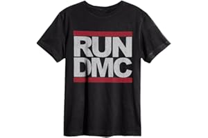 Amplified - T-shirt Homme - RUN DMC LOGO MENS CREW TEE