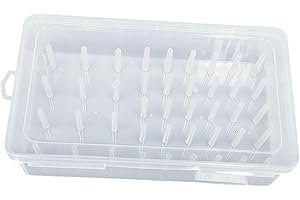 rockible Organisateur de Porte-Fil de bobines, boîte de Rangement de Couture, Organisateur de Fil à Broder pour la Broderie à la Maison, Quilting et Fils à, 42