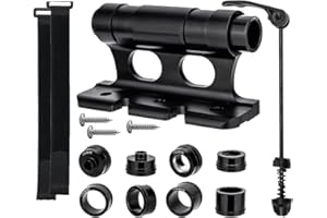 Pojedehy Bicycle Rack Road Bike Carrier Front Fork Quick Release Fixed Clip Parking Rack Bracket Easy Install