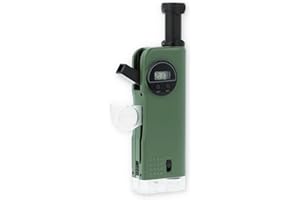 Carson CP-11 X-Scope 7-in-1 Exploration Tool Featuring Microscope and Telescope, Green