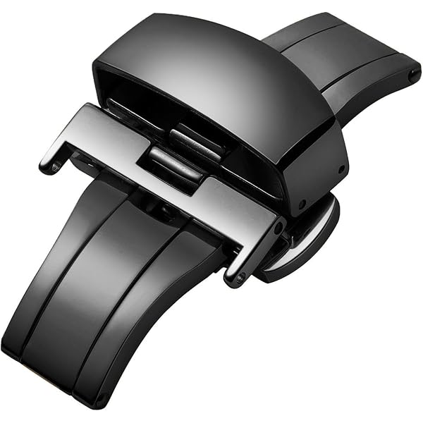 Fermoir Pliant à Bouton Poussoir Pour Bracelet Montre 22mm - Marque Uxcell, Neuf Avec étiquettes