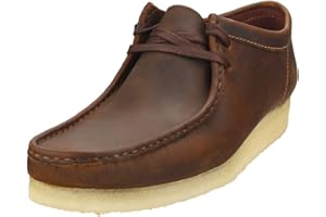 CLARKS ORIGINALS Clarks Wallabee Leather Stivali Marrone Da Uomo