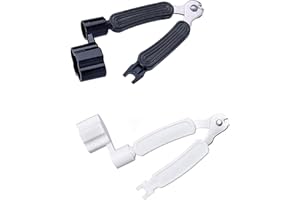 3-in-1 Multifunktionales Gitarrenwerkzeug Multifunktionale Gitarre Saitenwickler und Cutter Gitarre Saitenwickler für jedes elektrische und akustische Saiteninstrument