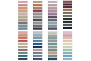 Karjiaja 1600 Stück Index Haftnotizen Tabs, Seite Marker Pagemarker Set Flaggen Bunt Dünn Plastik Haftstreifen Pastell Sticky Aesthetic Seitenmarkierung Klebemarkierungen Haftmarker