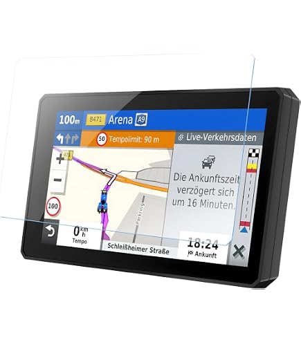 BROTECT Matte Entspiegelungs-Schutzfolie Für Garmin Edge 810 (2 Stück) – Anti-Reflex, Anti-Fingerprint
