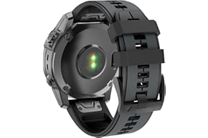 MYSNBKN Fenix 7X bransoletka 26 mm silikonowa do Garmin Fenix 7X / Fenix 6X / Fenix 6X Pro / Fenix 5X / Fenix 5X Plus / Fenix 3 / Fenix 3 HR