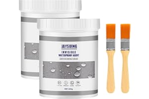 HONGECB Wodoodporna izolacyjna emulsja uszczelniająca, wodoodporny środek powlekający, przezroczysty wodoodporny, niewidoczny wodoodporny środek, wodoodporny środek zapobiegający przeciekaniu, 600g