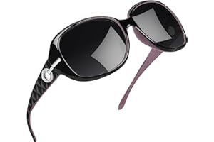 Joopin Lunettes de Soleil Femme Polarisées Oversize Classique Grand Cadre XXL