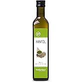Hanfsamenöl BIO 500ml I absolut rein - nativ und kaltgepresst I laborgeprüft - ohne Zusätze I enthält mehrfach ungesättigte F