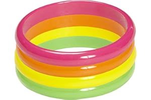 Widmann 05845 ? Bracelets, Lot de 4, One Size, neonfarbe