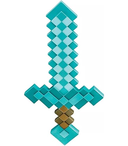 Lot De 8 Jouets Gonflables - Épées Et Haches Pixel Pour Enfants (PVC) - Idéal Fêtes Et Décorations