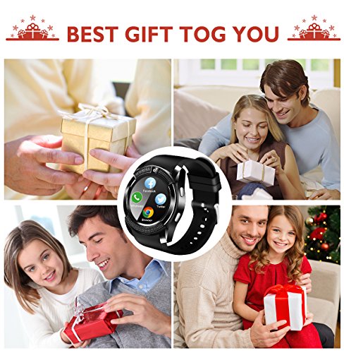 Bluetooth Smart Watch Wasserdicht Handy-uhr Sport Smartwatch Uhr Phone Touchscreen Armbanduhr Smart Uhr Telefon Kompatible IOS Andriod Iphone Smartphones