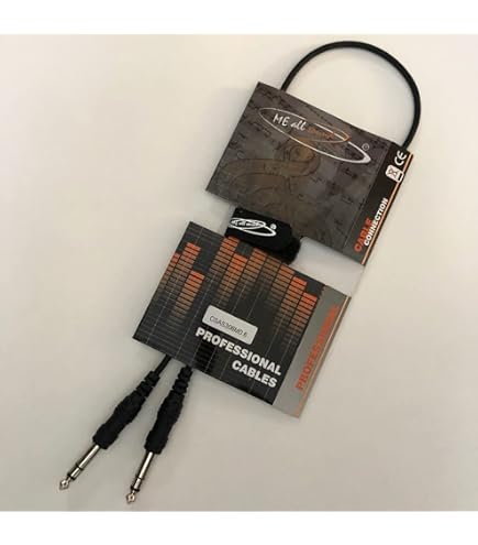 Cavo Strumenti Pro 6M Cavo Jack 6.35mm A 6.35mm Nylon Placcati Oro 1/4 - Foto 4