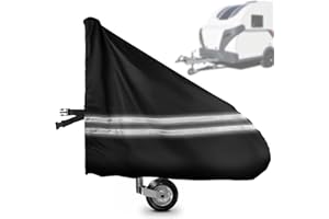 BLOMISE Deichselhaube Pferdeanhänger, 600D Schutzhülle für die Anhängerdeichsel und Wohnwagen Wohnmobil, Abriebfest langlebig Kratzfest wasserdicht UV-beständig Deichselabdeckung langlebig