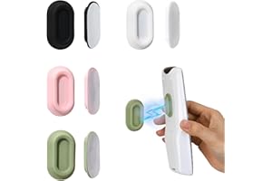 XYOFUN Magnetic Remote Control Holder Wall Mount - 4 Pcs No Drill Self-Adhesive Organizer for Air Conditioner & TV Remotes, Storage Caddy for Televisions Backside - Multicolor